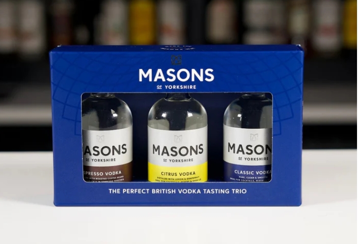 Masons 3 x 5cl Vodka Gift Set