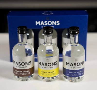 Masons 3 x 5cl Vodka Gift Set